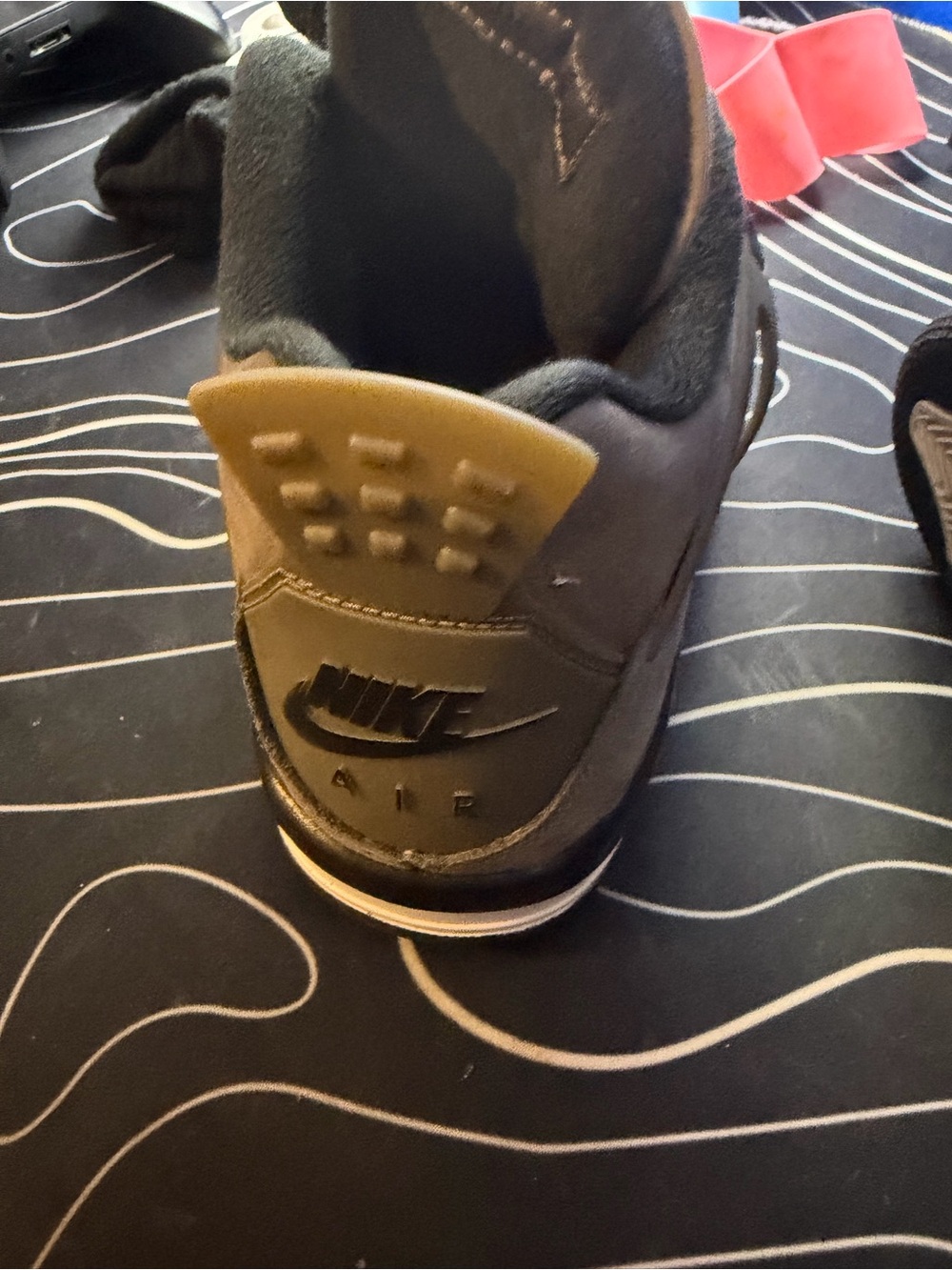 Jordan Kids' Black and Gray Sneaker